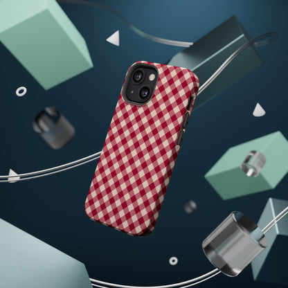 Gingham Chic MagSafe iPhone Case - BOGO Cases
