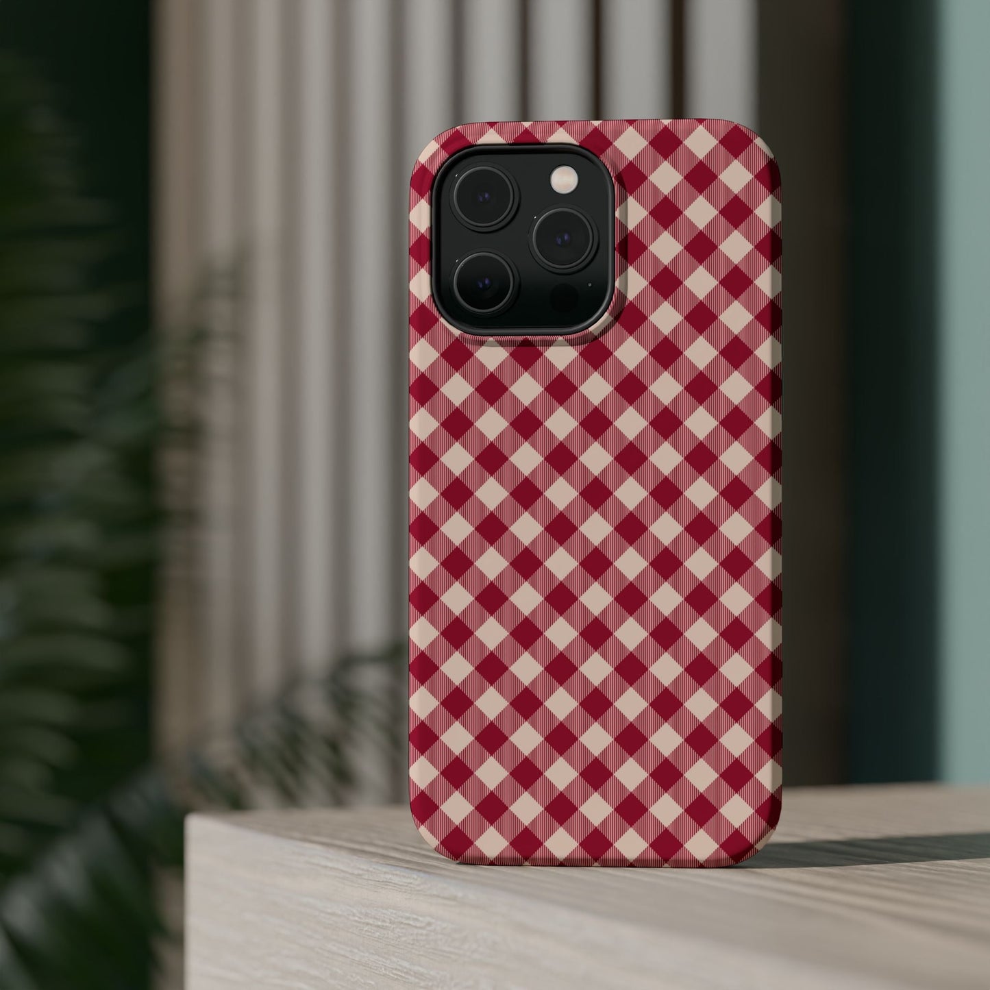 Gingham Chic MagSafe iPhone Case - BOGO Cases