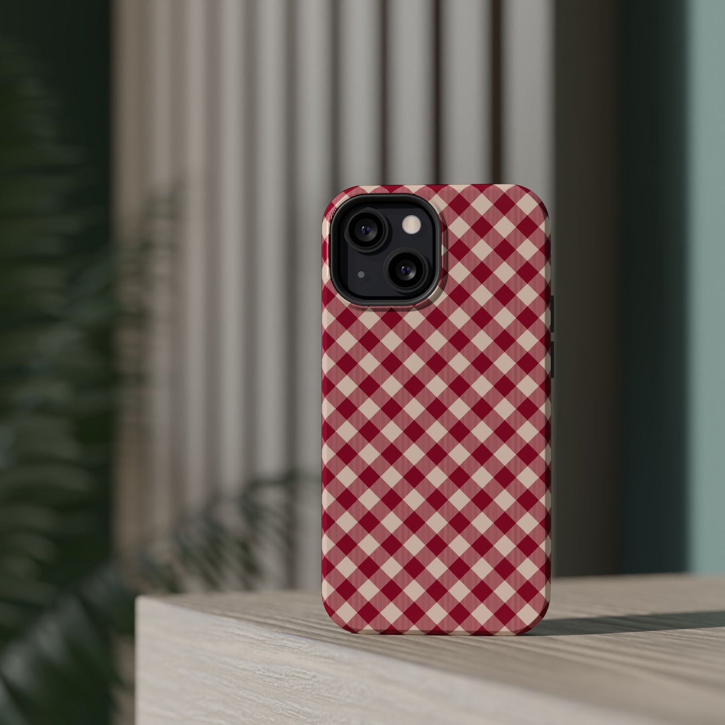 Gingham Chic MagSafe iPhone Case - BOGO Cases