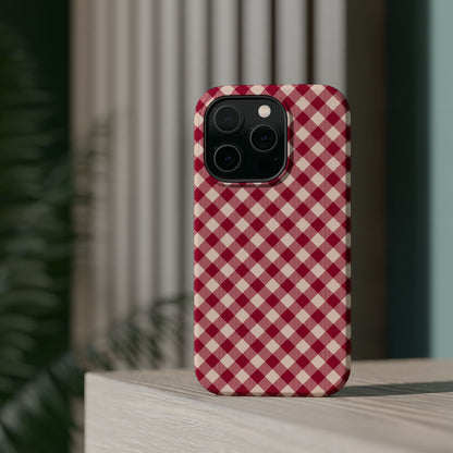 Gingham Chic MagSafe iPhone Case - BOGO Cases