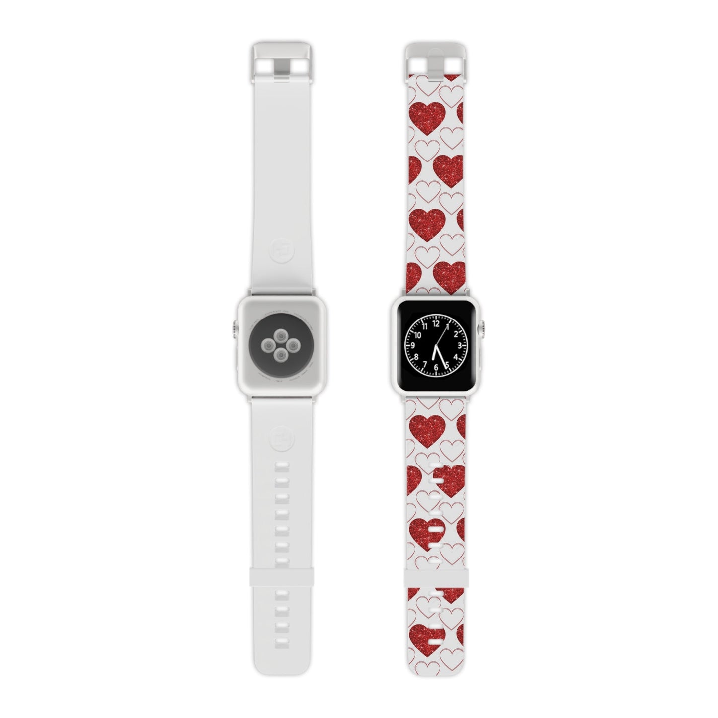  Glitter Heart Bliss Apple Watch Band - BOGO Cases