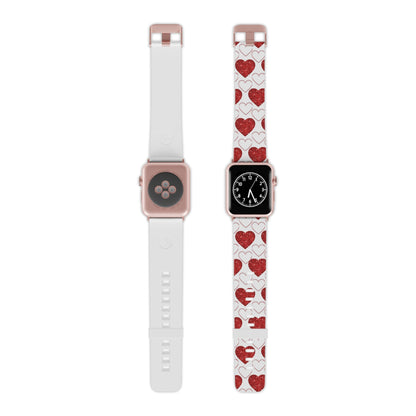  Glitter Heart Bliss Apple Watch Band - BOGO Cases