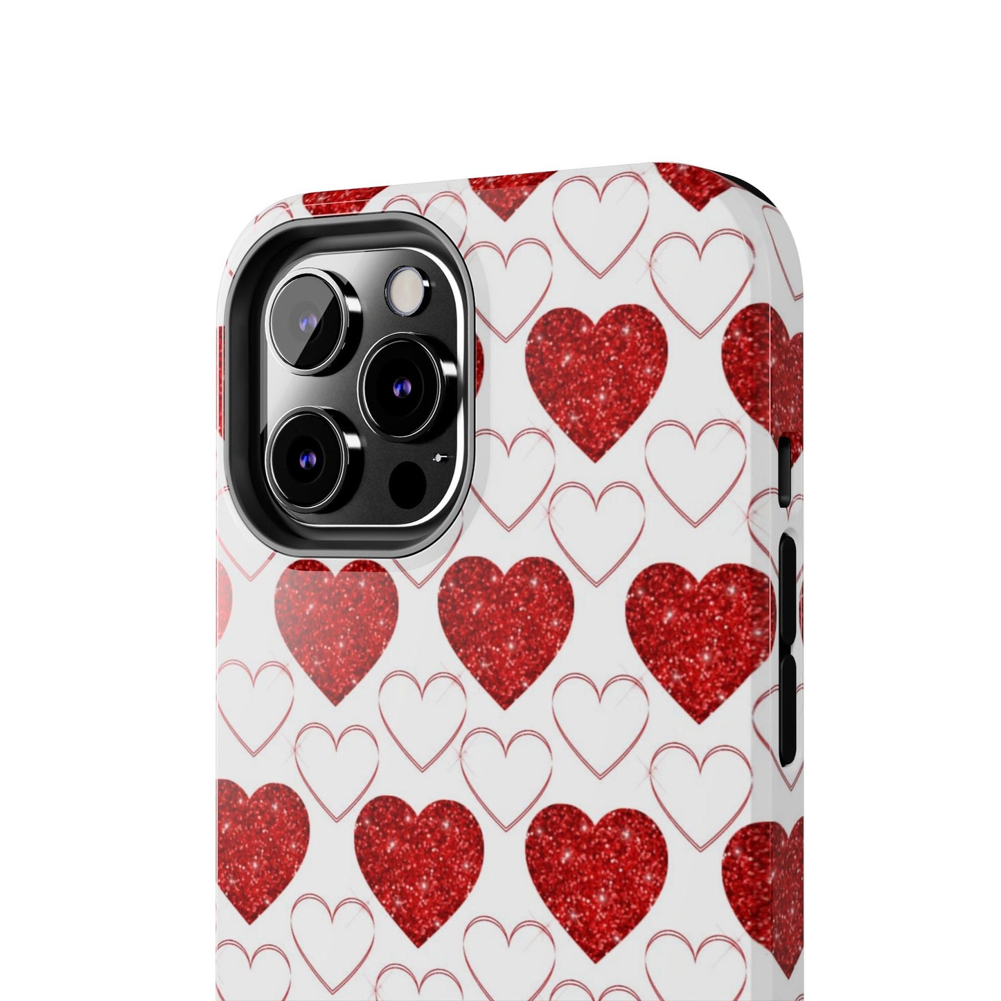 Glitter Heart Bliss - iPhone Series Case - BOGO Cases