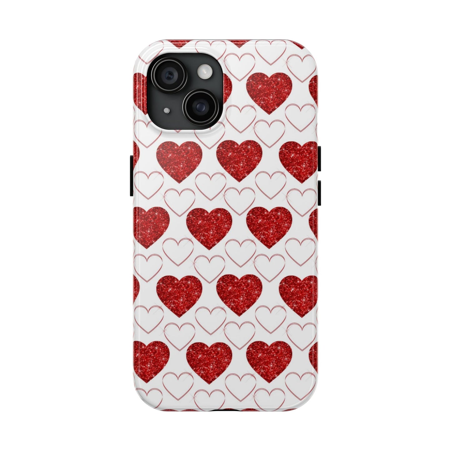 Glitter Heart Bliss - iPhone Series Case - BOGO Cases
