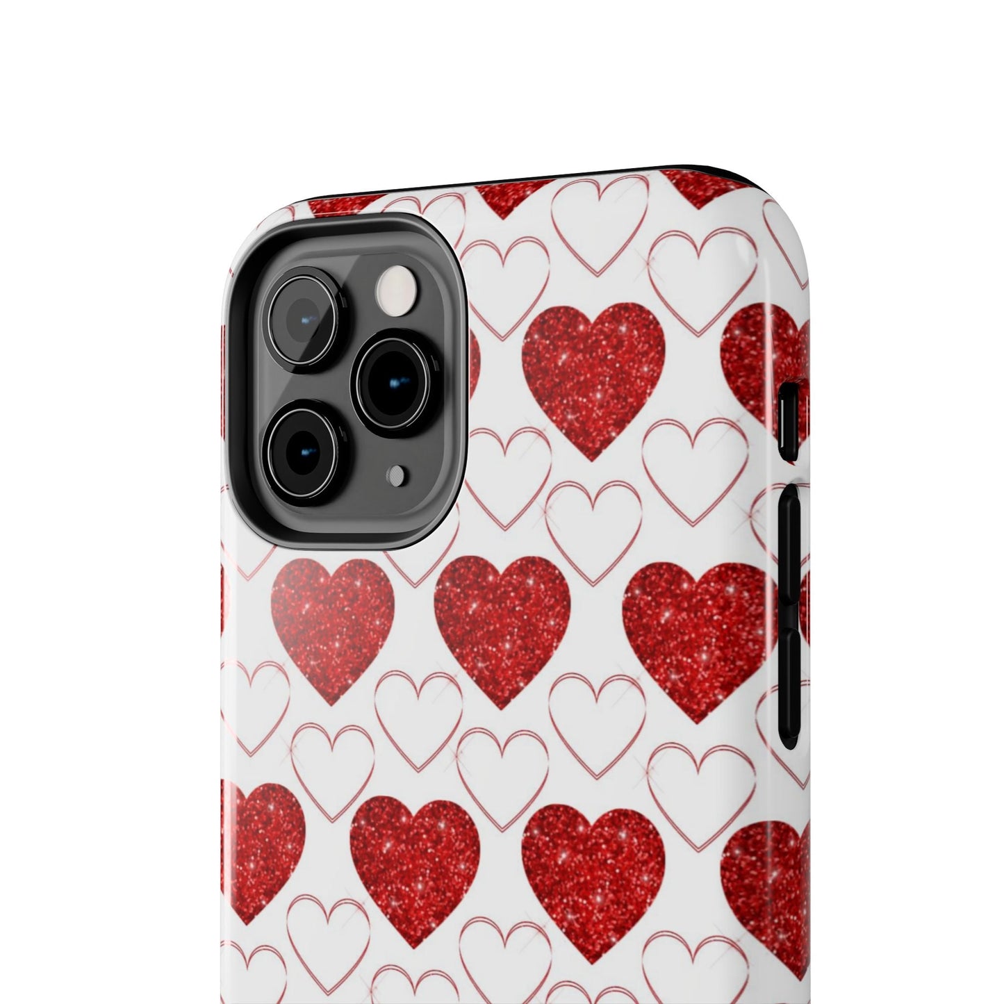 Glitter Heart Bliss - iPhone Series Case - BOGO Cases