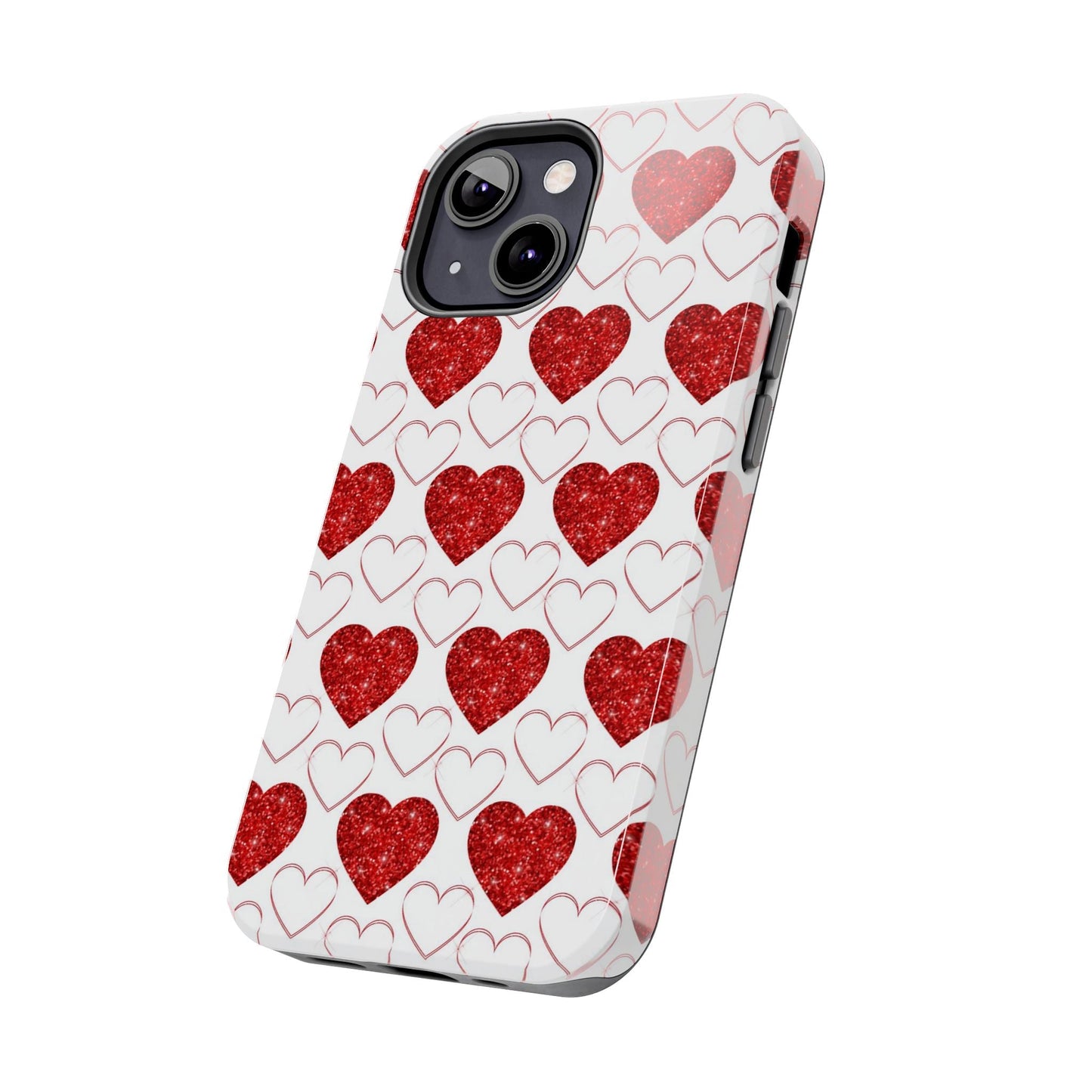 Glitter Heart Bliss - iPhone Series Case - BOGO Cases