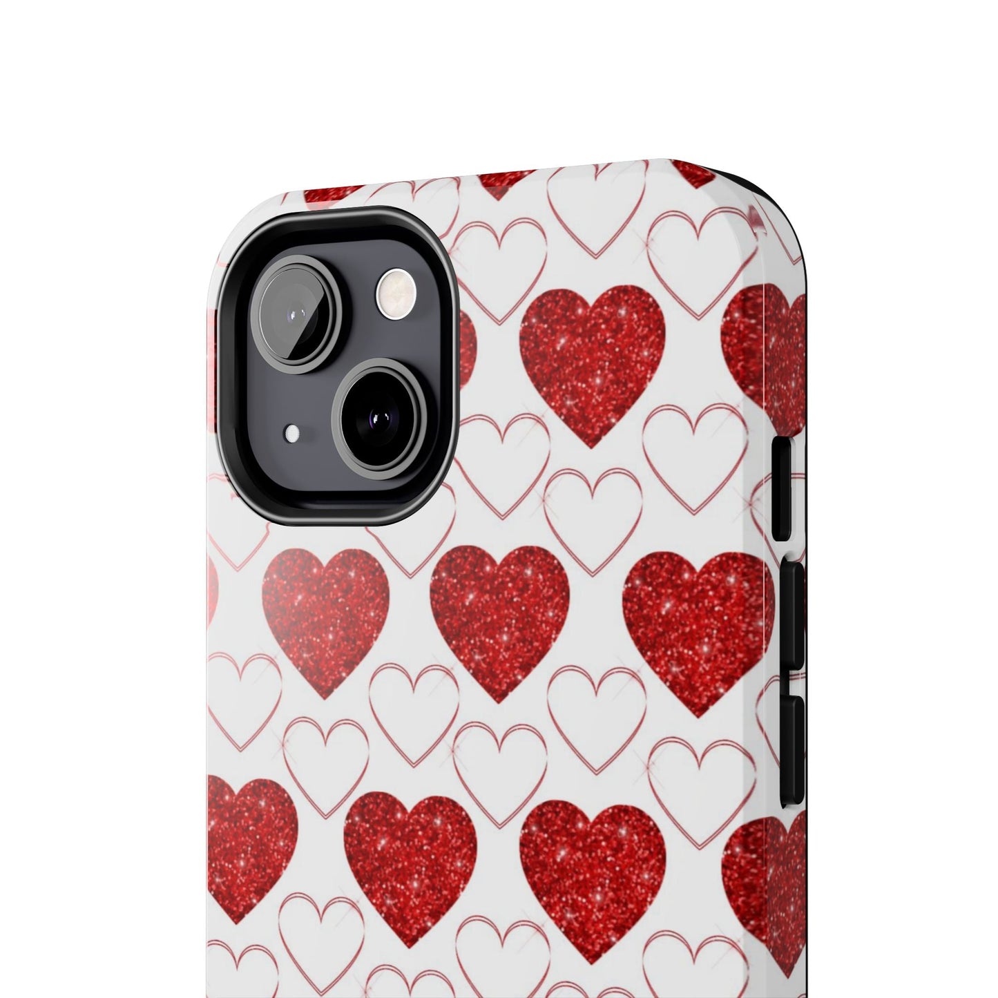 Glitter Heart Bliss - iPhone Series Case - BOGO Cases