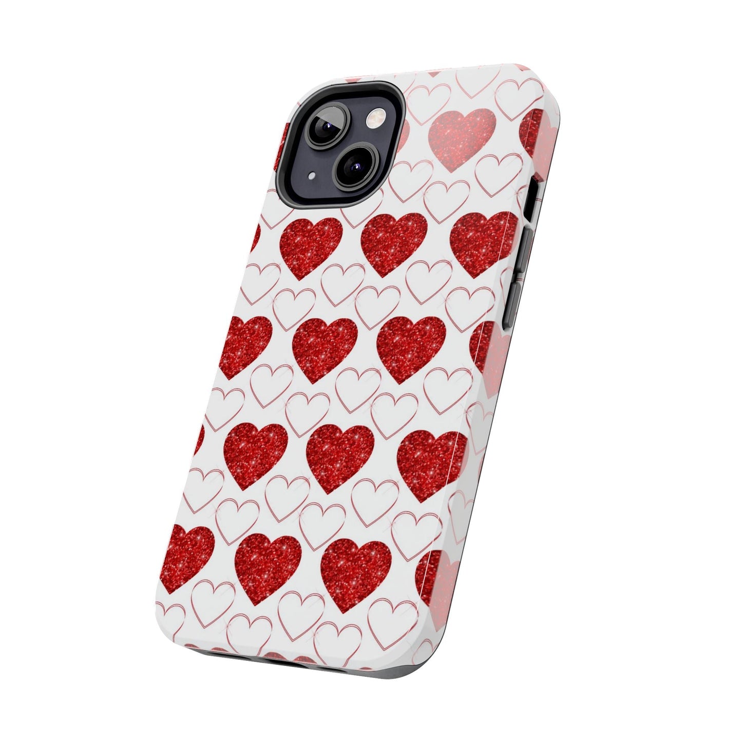 Glitter Heart Bliss - iPhone Series Case - BOGO Cases