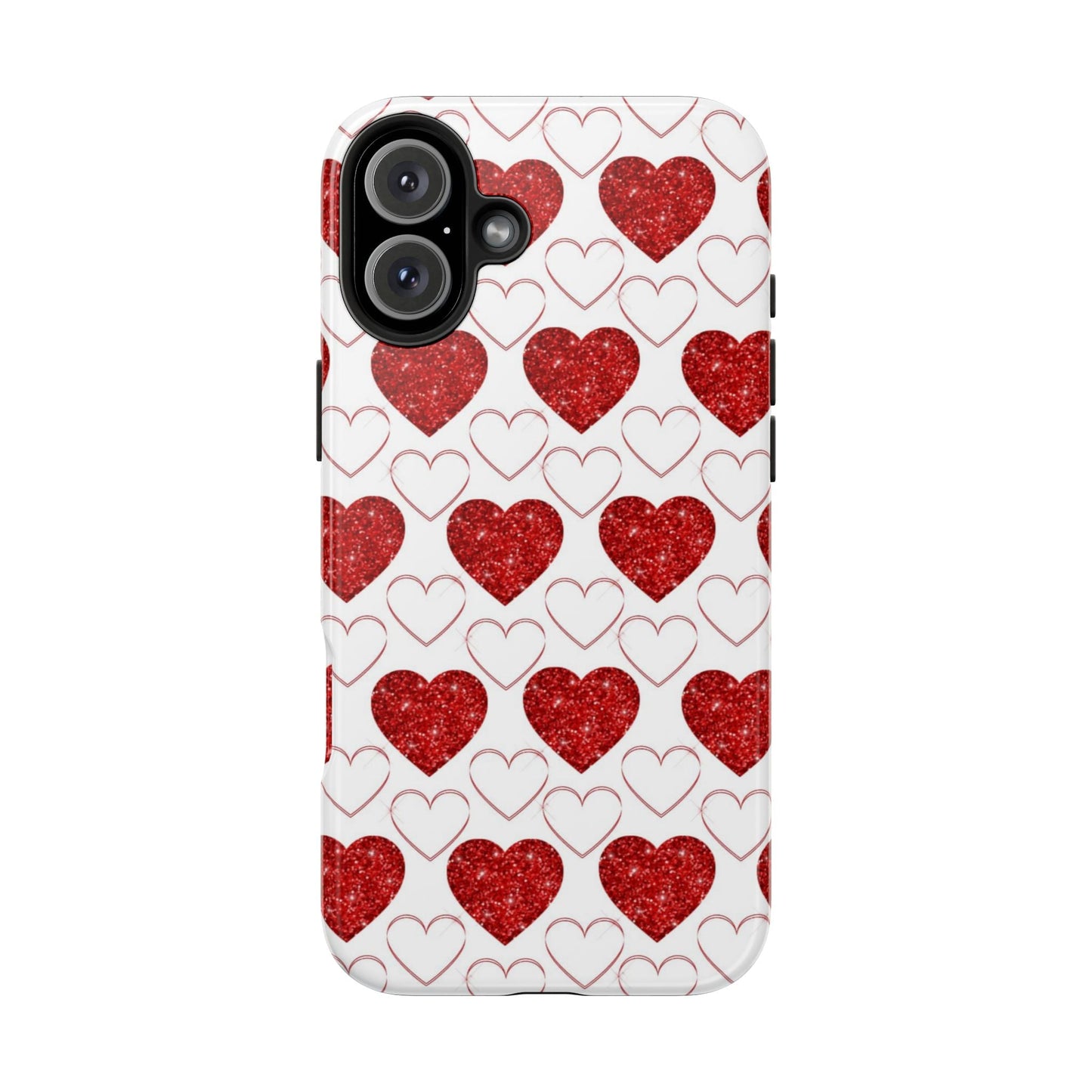 Glitter Heart Bliss - iPhone Series Case - BOGO Cases