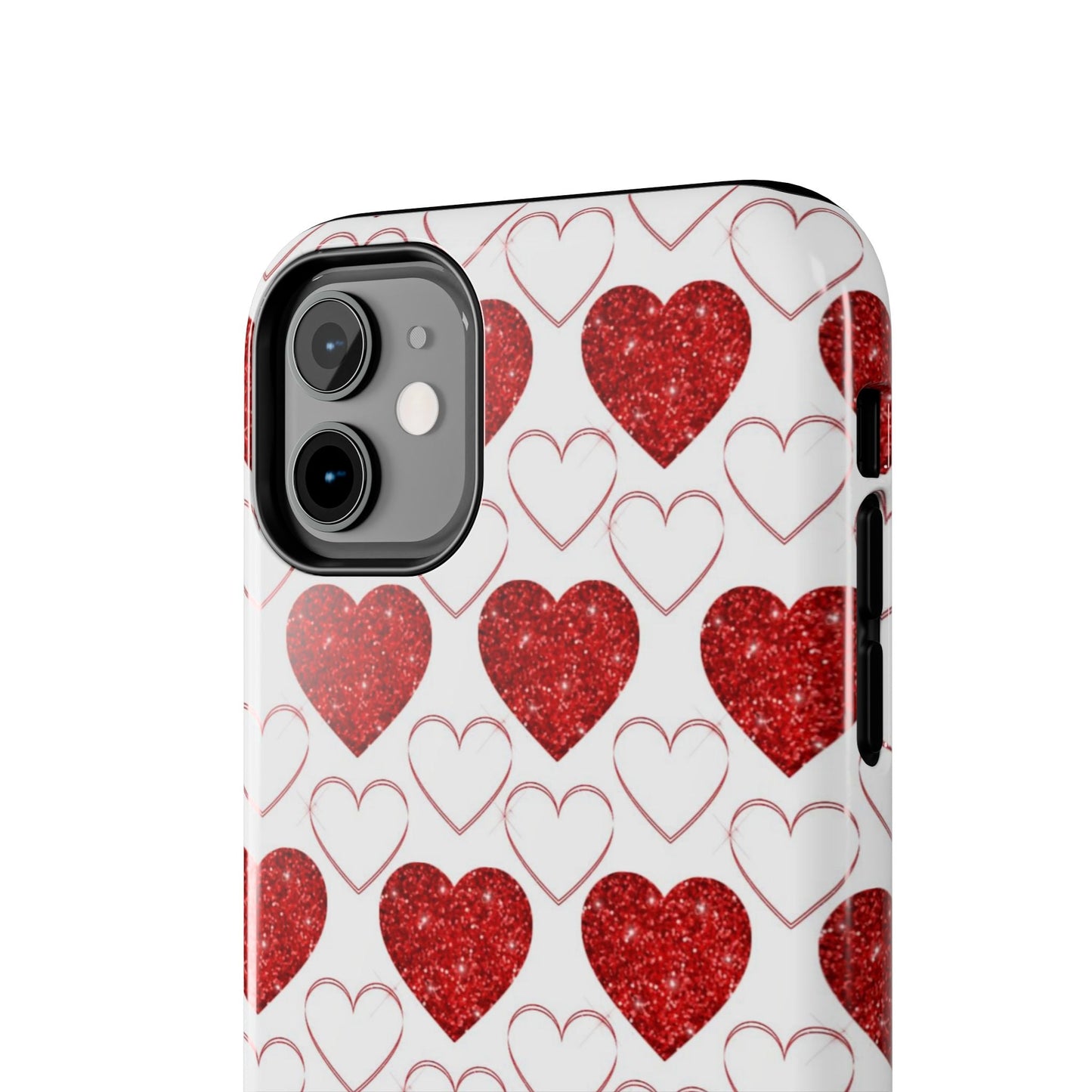 Glitter Heart Bliss - iPhone Series Case - BOGO Cases