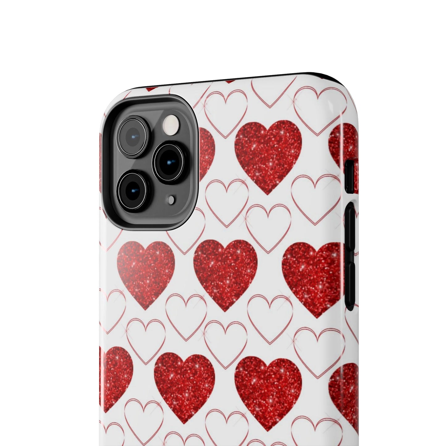 Glitter Heart Bliss - iPhone Series Case - BOGO Cases