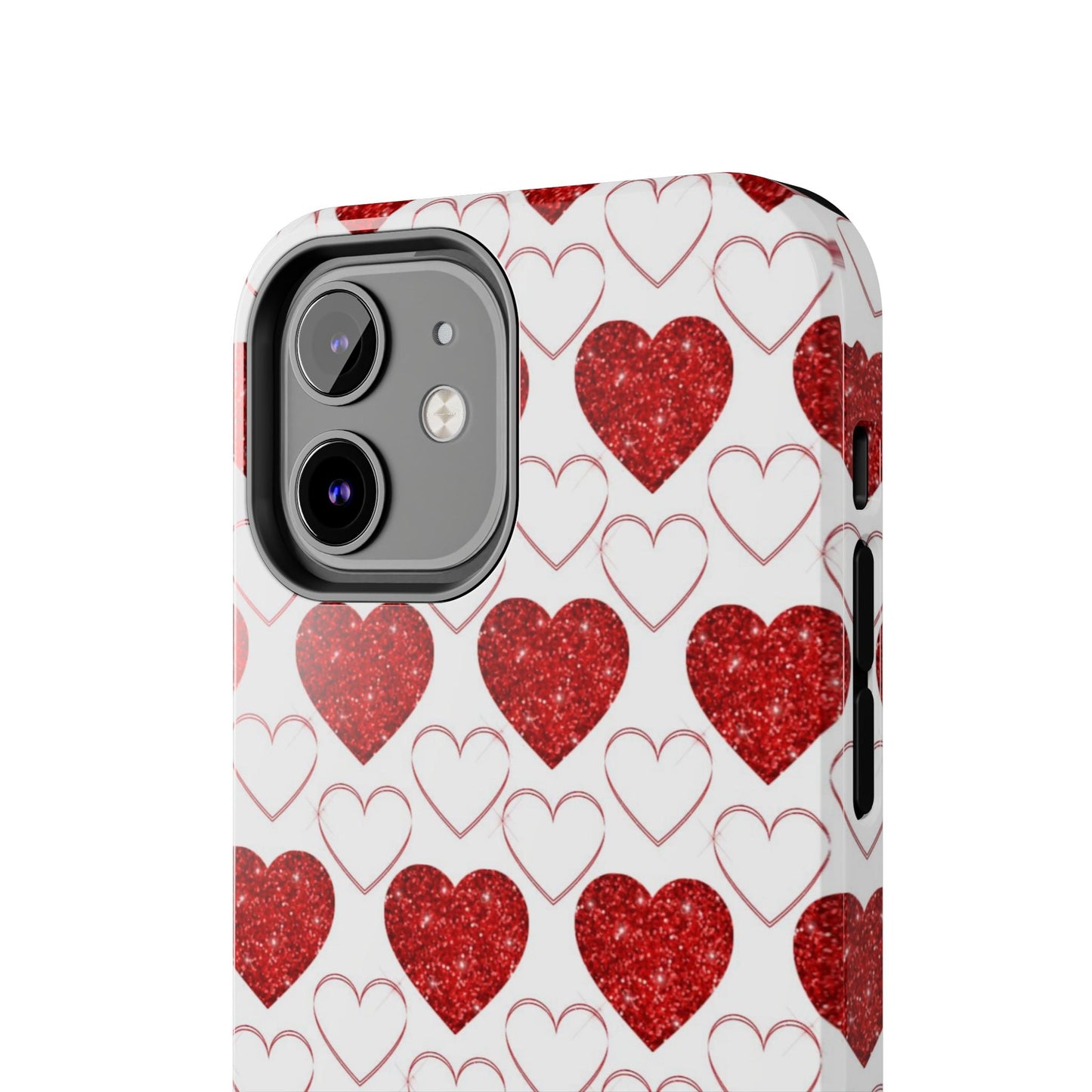 Glitter Heart Bliss - iPhone Series Case - BOGO Cases