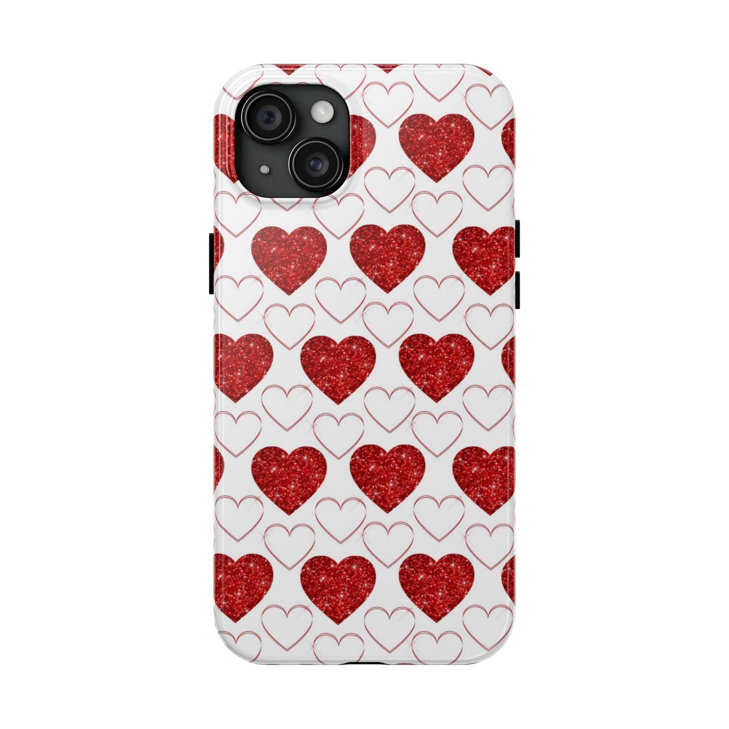 Glitter Heart Bliss - iPhone Series Case - BOGO Cases
