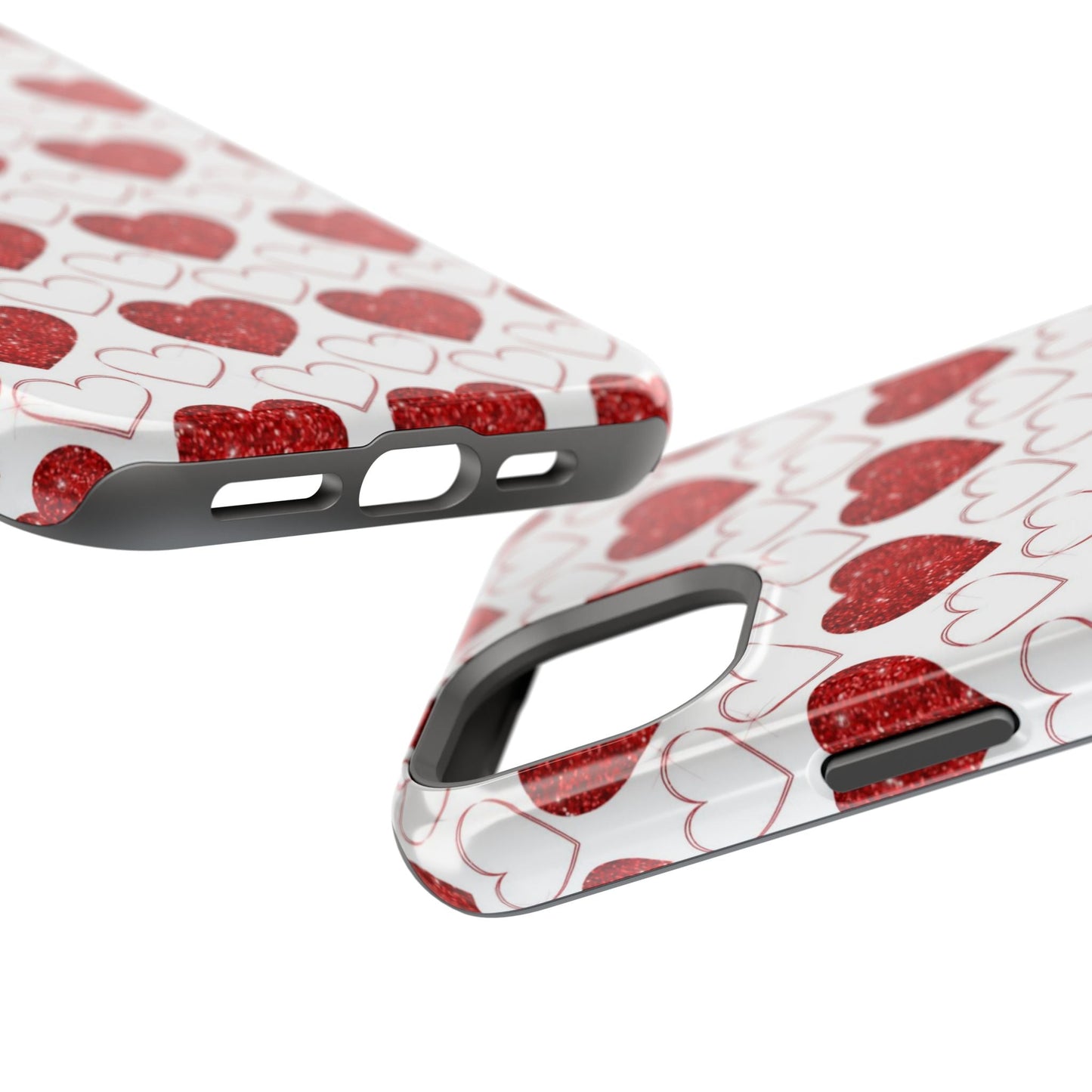 Glitter Heart Bliss MagSafe Case - BOGO Cases