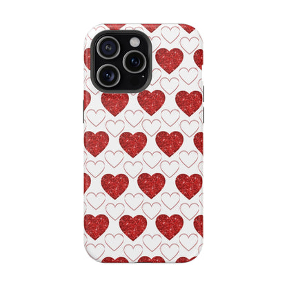 Glitter Heart Bliss MagSafe Case - BOGO Cases