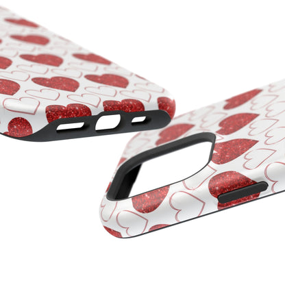 Glitter Heart Bliss MagSafe Case - BOGO Cases