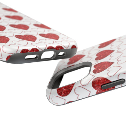 Glitter Heart Bliss MagSafe Case - BOGO Cases