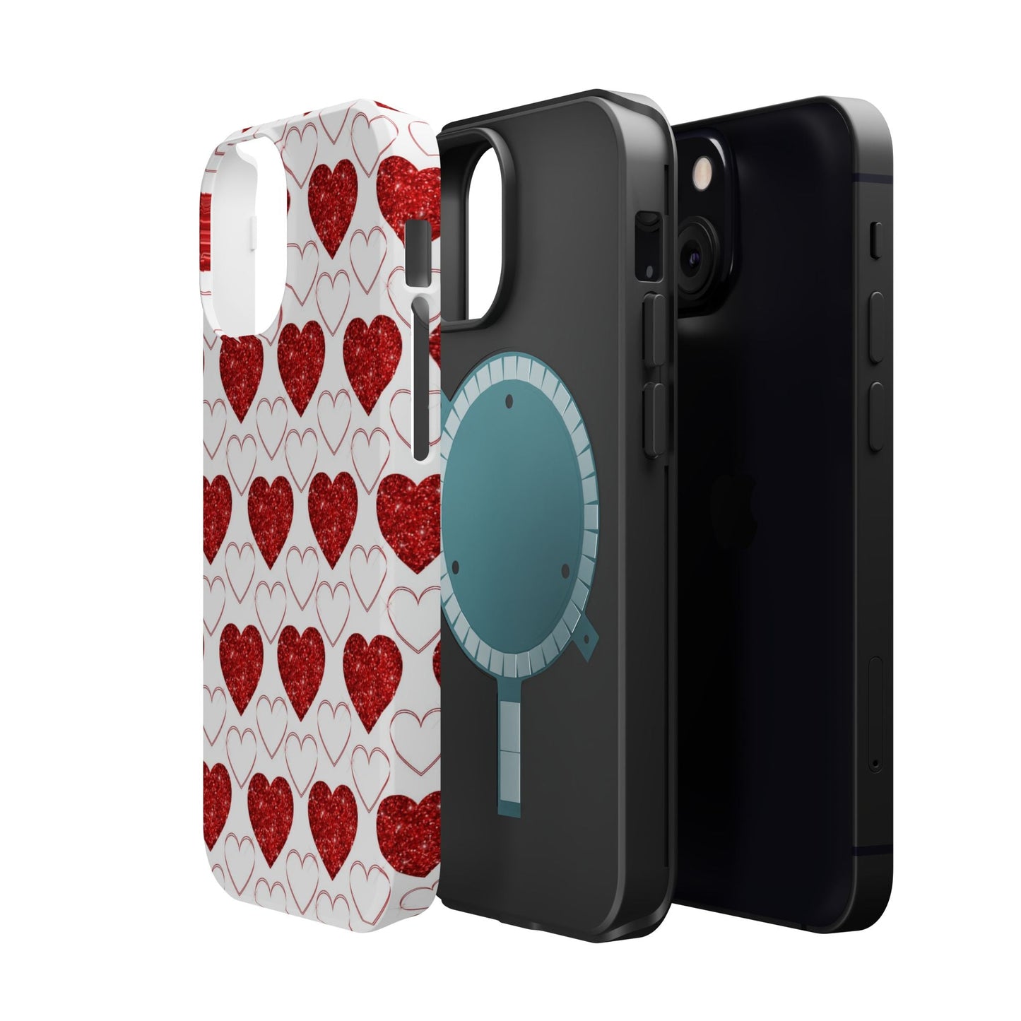 Glitter Heart Bliss MagSafe Case - BOGO Cases