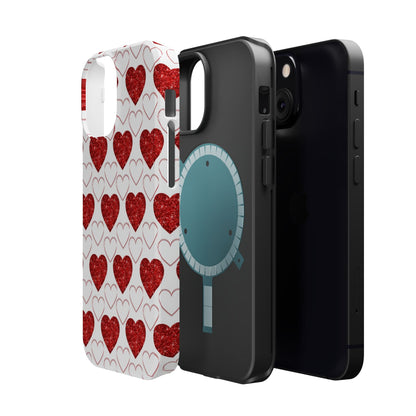 Glitter Heart Bliss MagSafe Case - BOGO Cases