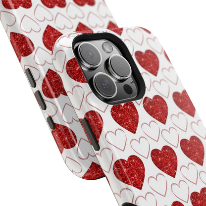 Glitter Heart Bliss MagSafe Case - BOGO Cases