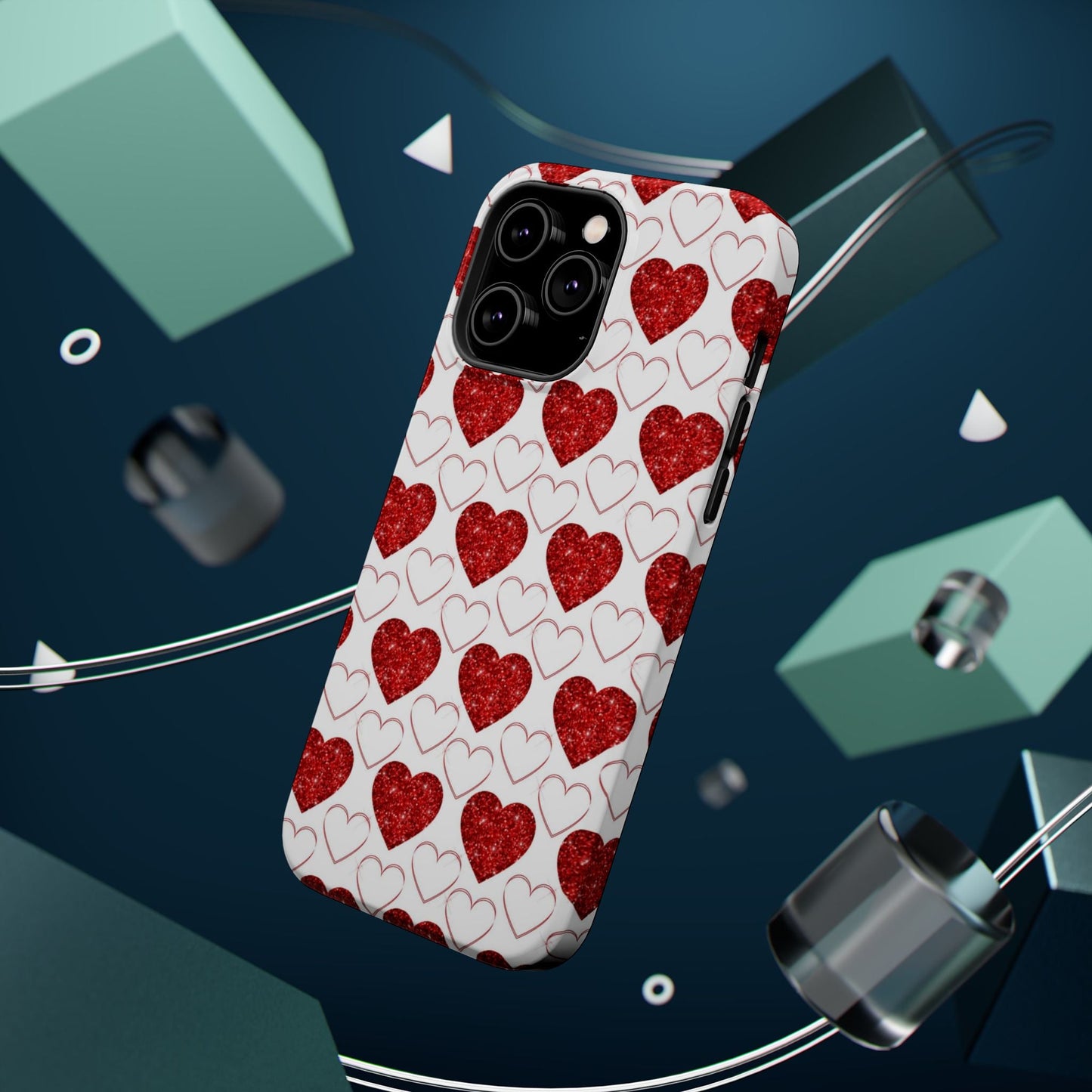 Glitter Heart Bliss MagSafe Case - BOGO Cases