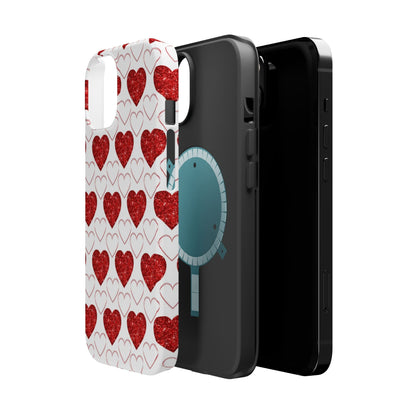 Glitter Heart Bliss MagSafe Case - BOGO Cases