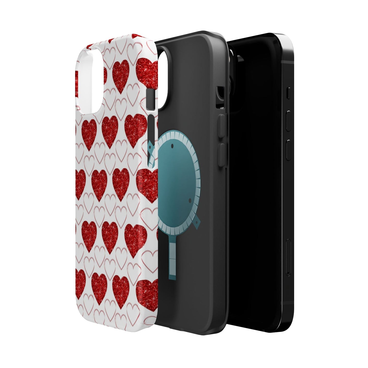 Glitter Heart Bliss MagSafe Case - BOGO Cases