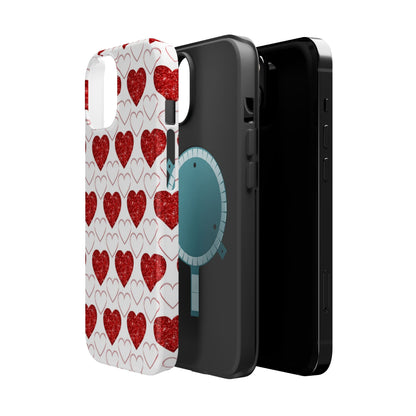 Glitter Heart Bliss MagSafe Case - BOGO Cases