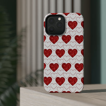 Glitter Heart Bliss MagSafe Case - BOGO Cases