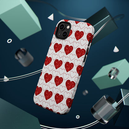 Glitter Heart Bliss MagSafe Case - BOGO Cases