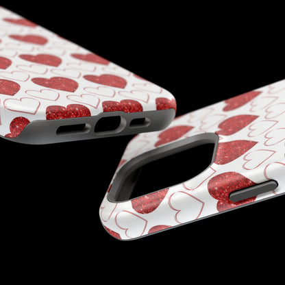 Glitter Heart Bliss MagSafe Case - BOGO Cases