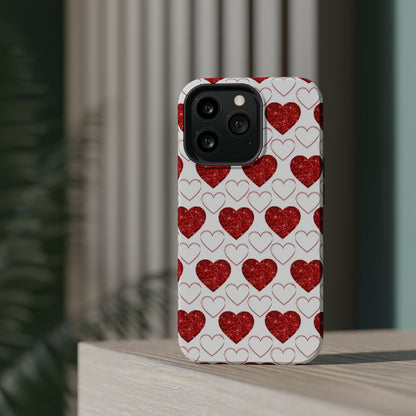 Glitter Heart Bliss MagSafe Case - BOGO Cases