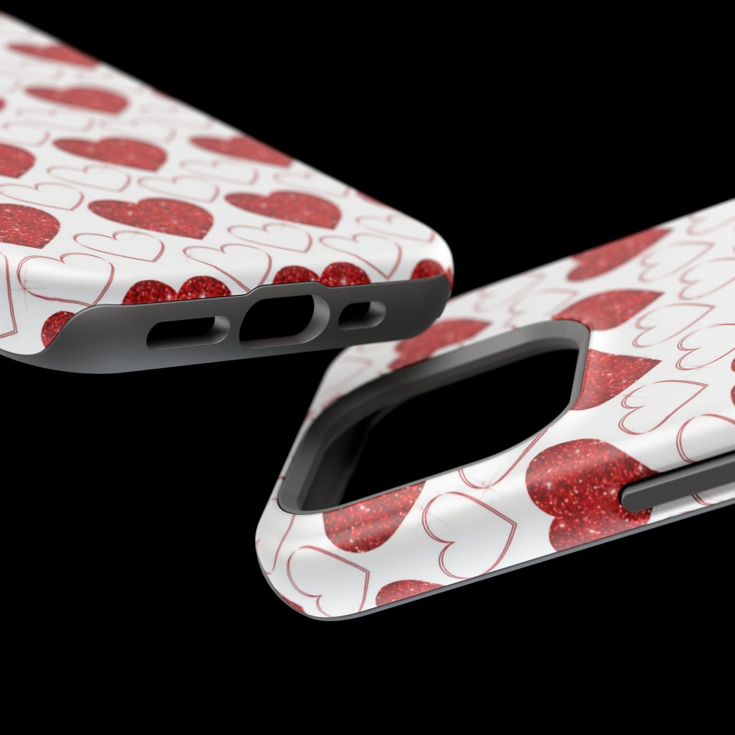 Glitter Heart Bliss MagSafe Case - BOGO Cases