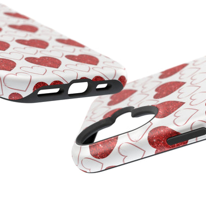 Glitter Heart Bliss MagSafe Case - BOGO Cases
