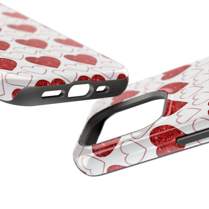 Glitter Heart Bliss MagSafe Case - BOGO Cases