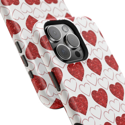Glitter Heart Bliss MagSafe Case - BOGO Cases
