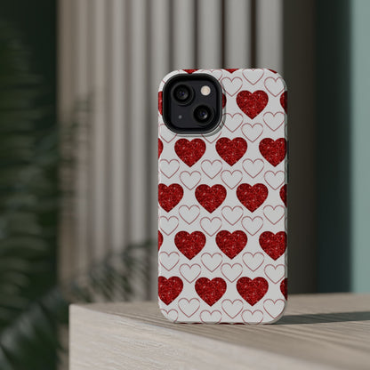 Glitter Heart Bliss MagSafe Case - BOGO Cases