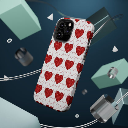 Glitter Heart Bliss MagSafe Case - BOGO Cases
