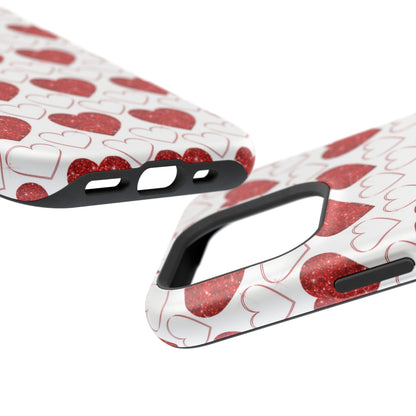 Glitter Heart Bliss MagSafe Case - BOGO Cases
