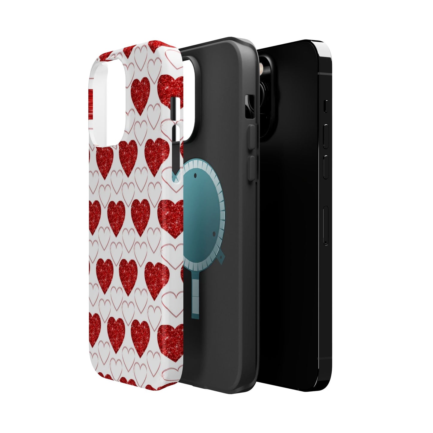 Glitter Heart Bliss MagSafe Case - BOGO Cases