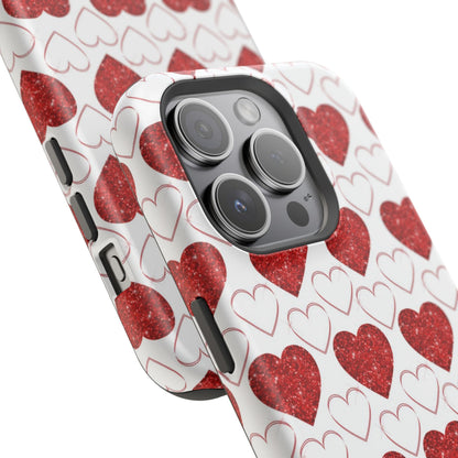 Glitter Heart Bliss MagSafe Case - BOGO Cases
