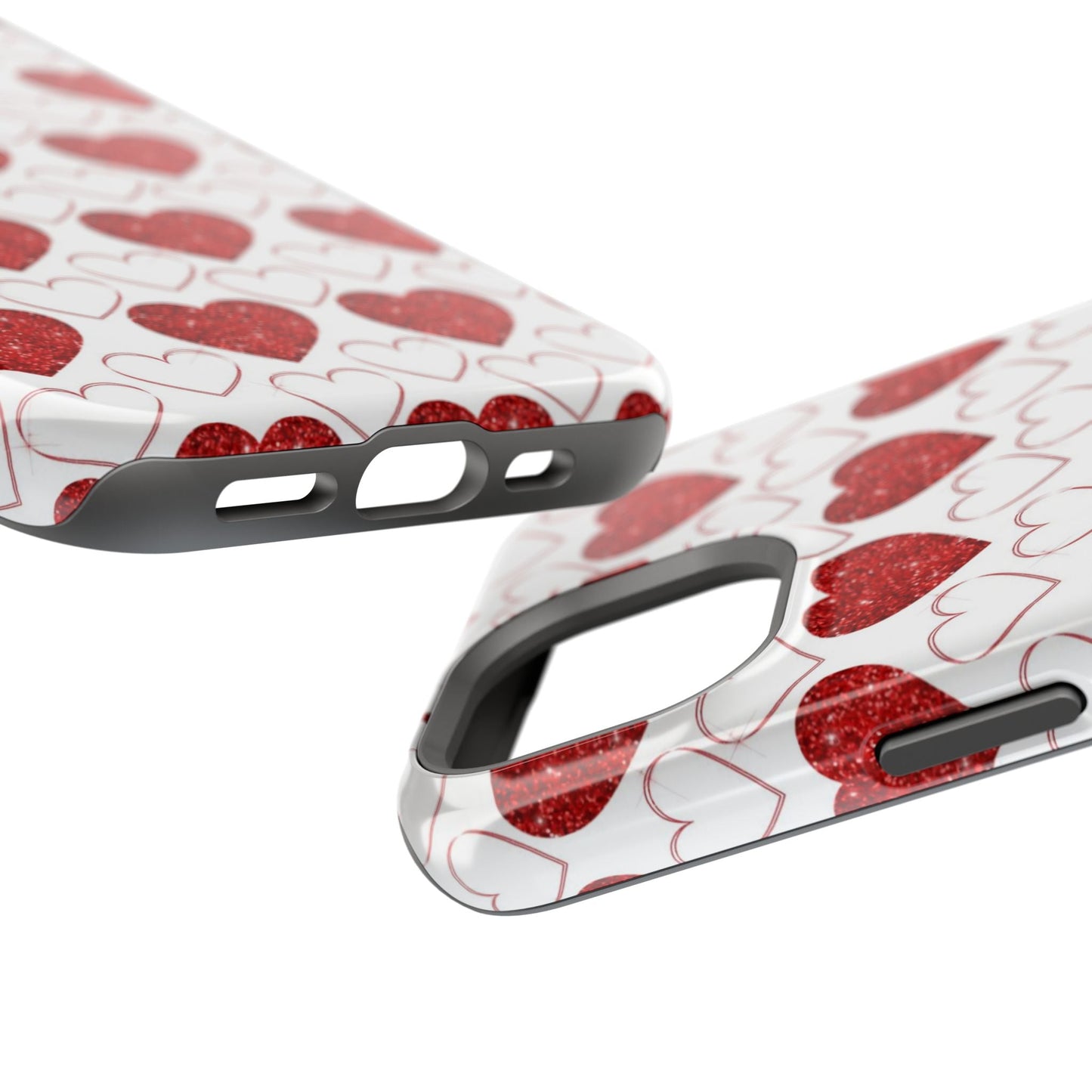 Glitter Heart Bliss MagSafe Case - BOGO Cases