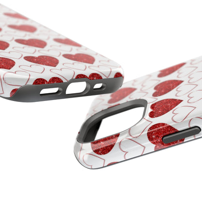 Glitter Heart Bliss MagSafe Case - BOGO Cases
