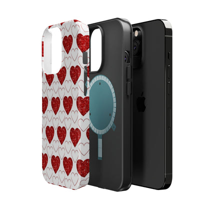 Glitter Heart Bliss MagSafe Case - BOGO Cases