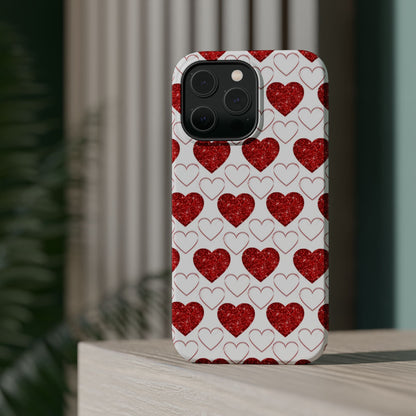 Glitter Heart Bliss MagSafe Case - BOGO Cases