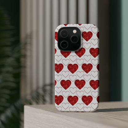 Glitter Heart Bliss MagSafe Case - BOGO Cases
