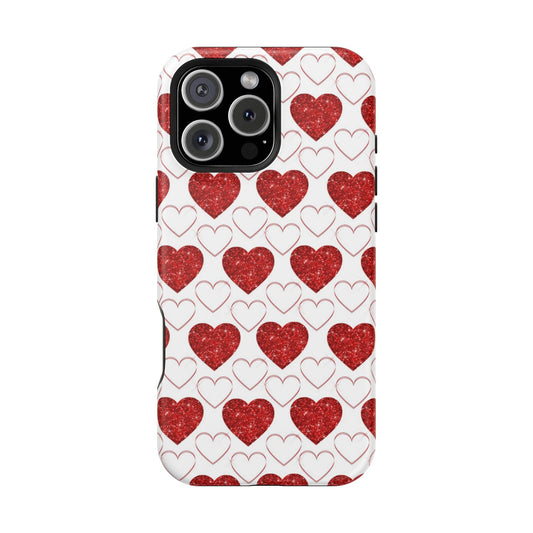Glitter Heart Bliss MagSafe Case - BOGO Cases