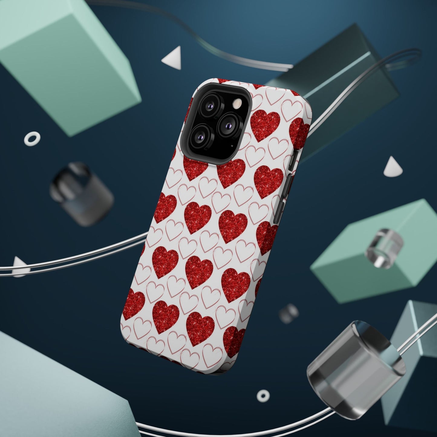 Glitter Heart Bliss MagSafe Case - BOGO Cases