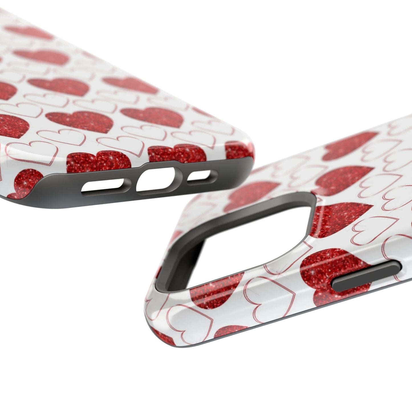 Glitter Heart Bliss MagSafe Case - BOGO Cases