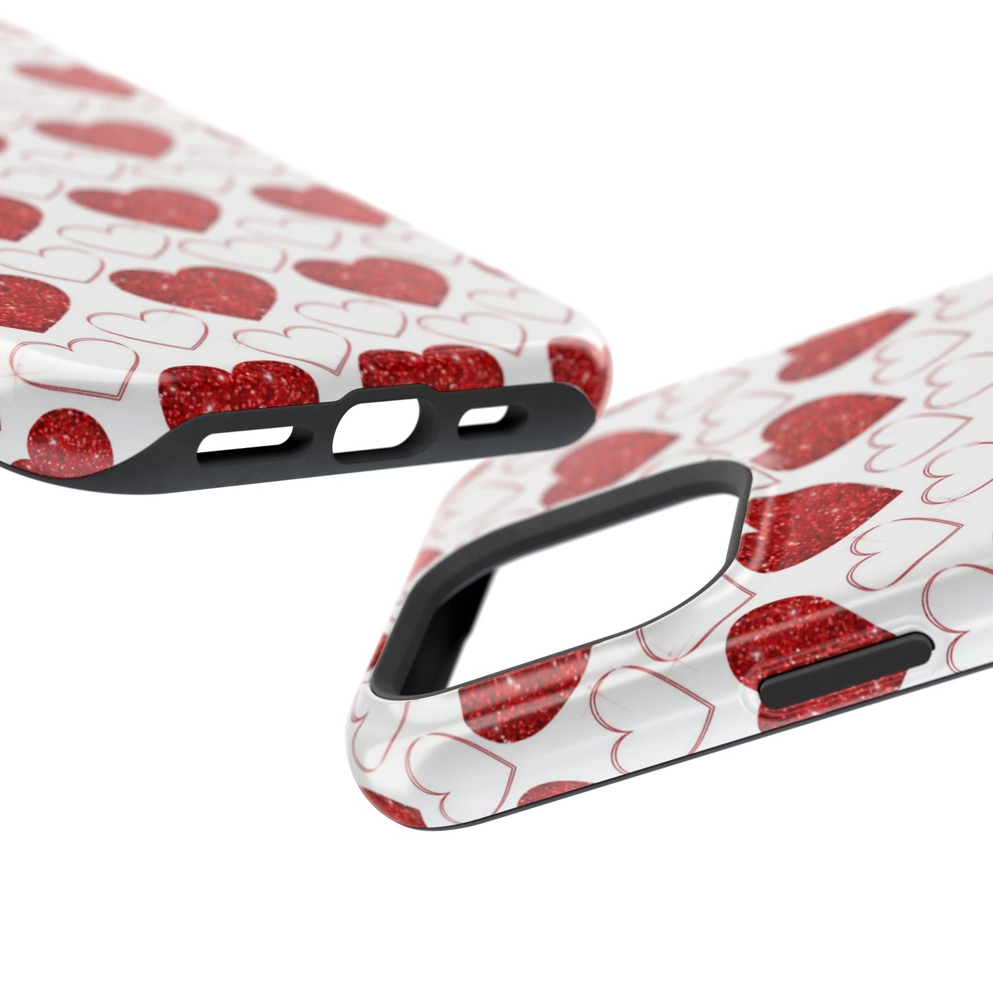 Glitter Heart Bliss MagSafe Case - BOGO Cases